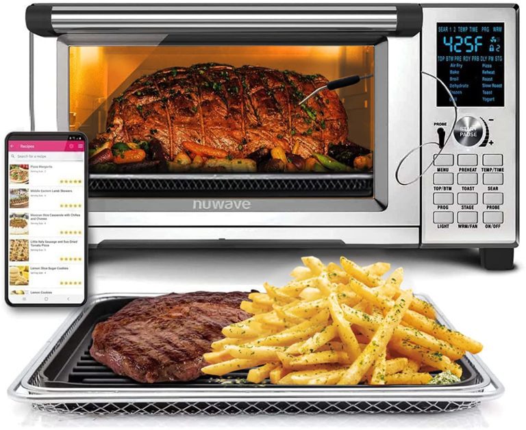 NUWAVE Bravo Air Fryer Toaster Smart Oven