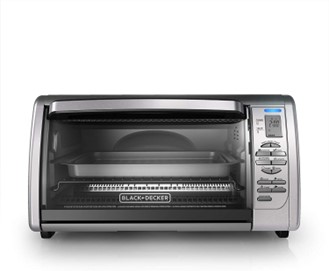 BLACK+DECKER CTO6335S Countertop Convection Toaster Oven